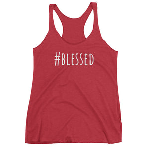 #BLESSED Racerback Tank (7 colors) - The Sweetest Tee