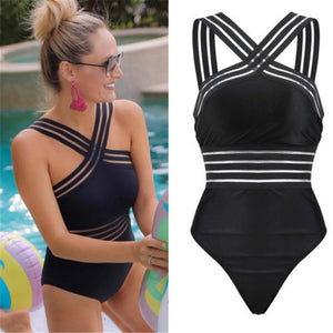 Crossed One Piece Swimsuit (2 colors) - The Sweetest Tee